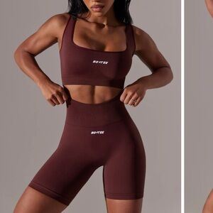 Bo+tee Super Sculpt Seamless Mini Shorts